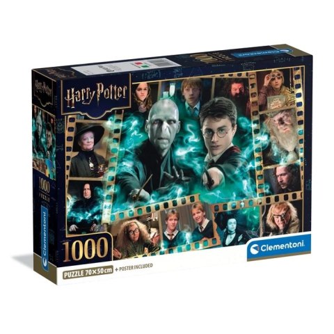 Clementoni: Puzzle 1000el. Compact - Harry Poter