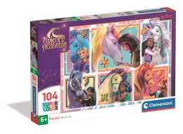 Clementoni: Puzzle 104el. - Unicorn Academy