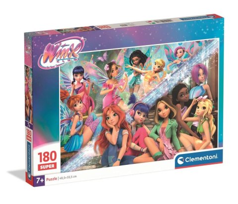 Clementoni: Puzzle 180el. - Winx