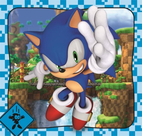 Clementoni: Puzzle 3x48el. Sonic