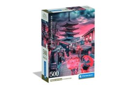 Clementoni: Puzzle 500el. Compact HQ - Evening in Kyoto