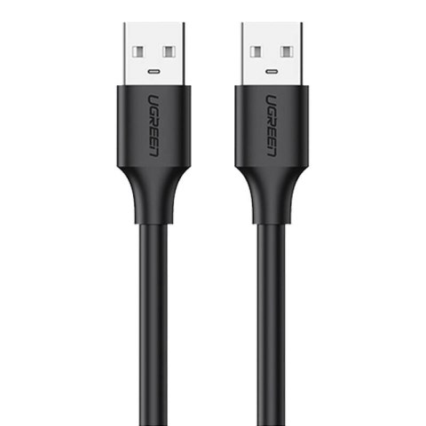 Kabel UGREEN US128 USB-A-USB-A 3m (czarny)