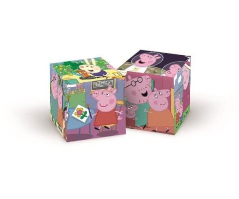 Klocki 6el - Świnka Peppa | Clementoni
