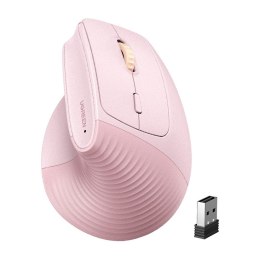 Mysz bezprzewodowa UGREEN M571 2.4GHz+BT (różowa)