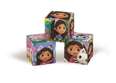 Puzzle Klocki 12el. Koci Domek Gabi | Clementoni
