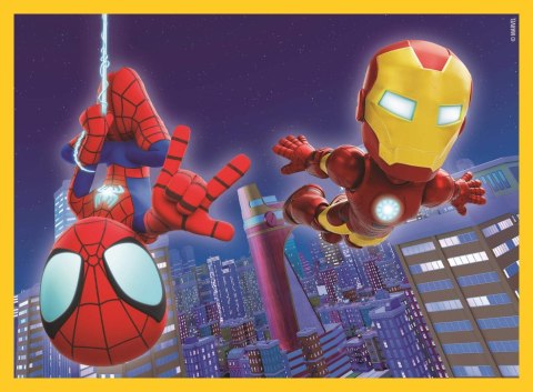Puzzle Klocki 12el. Spidey And His Amazing Friends | Clementoni