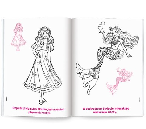 Ameet: BARBIE Dreamtopia - Naklejam I Koloruję