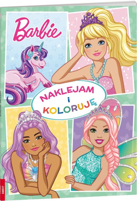 Ameet: BARBIE Dreamtopia - Naklejam I Koloruję