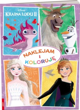 Ameet: DISNEY - Kraina Lodu 2. Naklejam I Koloruję