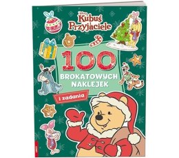 Ameet: DISNEY - Kubuś I Przyjaciele. 100 Brokatowych Naklejek