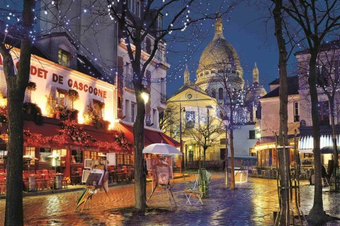 Clementoni: Puzzle 1500el. Compact HQ - Montmartre, Paryż