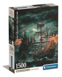 Clementoni: Puzzle 1500el. Compact HQ - Statek Piracki