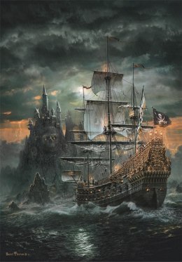 Clementoni: Puzzle 1500el. Compact HQ - Statek Piracki