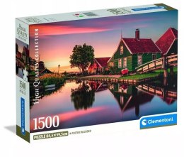 Clementoni: Puzzle 1500el. Compact HQ - Zaanse Schans