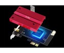 KARTA SIECIOWA WI-FI 6E PCIE WE3000S 2.4 GHz, 5 GHz, 6 GHz 574 Mb/s + 2402 Mb/s Wi-Fi 6E CUDY