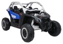 Pojazd Buggy Maverick Turbo RR Koła Niebiesko-Szary