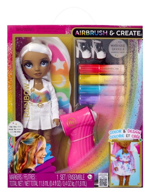 Rainbow High: Air Brush & Create - Szare Oczy