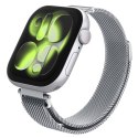 Spigen WBM4 - Pasek ze stali nierdzewnej do Apple Watch 40/41/42 mm (Silver)