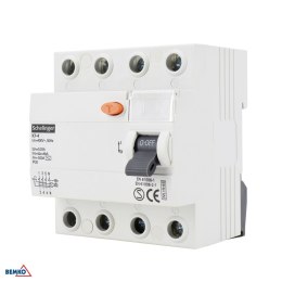 Wyłącznik różnicowoprądowy AC 4P 40A 30mA SCHELINGER