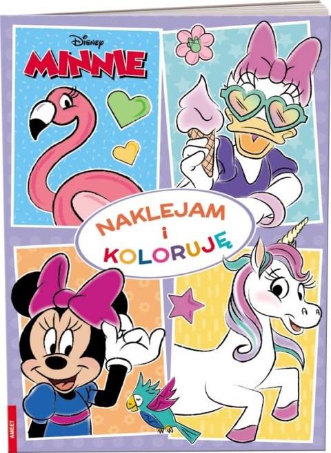 Ameet: DISNEY - Myszka Minnie. Naklejam I Koloruję