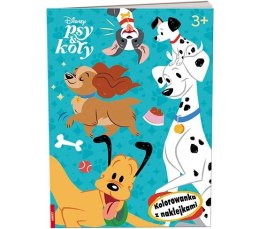 Ameet: DISNEY Psy i Koty. Kolorowanka z Naklejkami