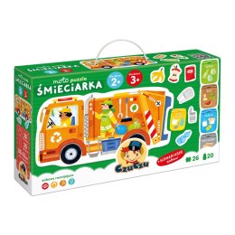 CzuCzu: Moto puzzle Śmieciarka