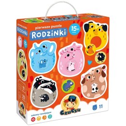 CzuCzu: Pierwsze puzzle - Rodzinki 15 mies.+