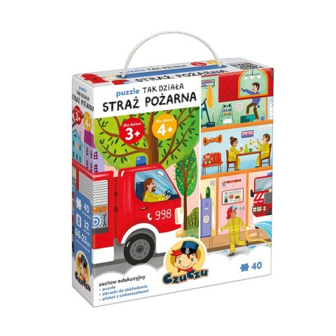 CzuCzu: Puzzle Tak działa Straż pożarna