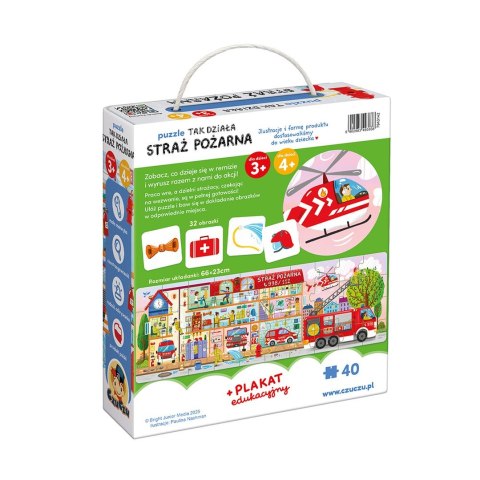 CzuCzu: Puzzle Tak działa Straż pożarna