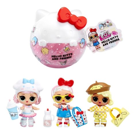 L.O.L. Surprise Loves Hello Kitty Tots & Friends Core Characters Asst in Sidekick