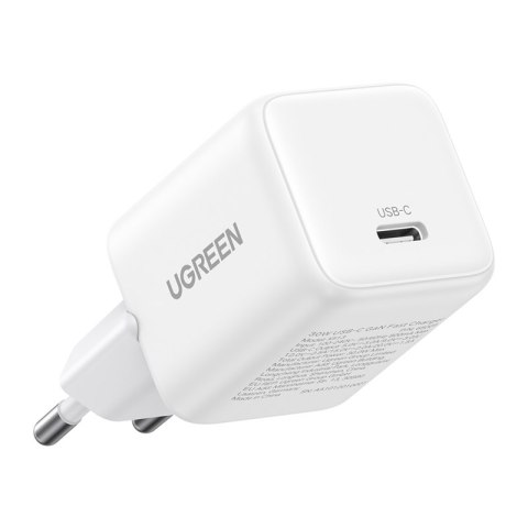 Ładowarka sieciowa Ugreen X513 GaN USB-C +KAB USB-C 1M (biała)