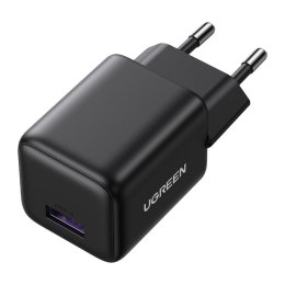 Ładowarka sieciowa Ugreen X518 USB, GaN, 18W (czarna)