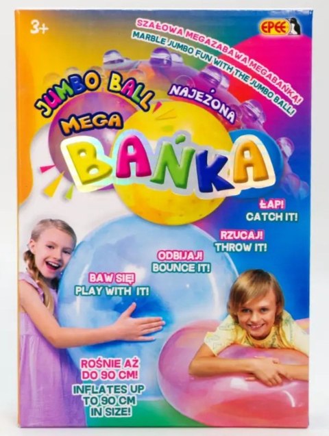 MegaBańka Najeżona Szał Kolorów - Kolorowy MIX #3 MARBLE #3