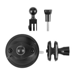 Mocowanie z przyssawką PULUZ PU545B do kamery (czarne)