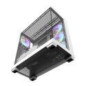 Obudowa komputerowa DARKFLASH DS900 + 7 wentylatorów ARGB (biała)