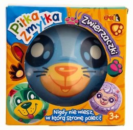 Piłka Zmyłka Zwierzaki, seria 2, kotek niebieski