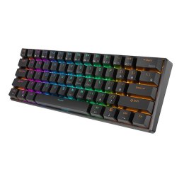 Klawiatura mechaniczna ROYAL KLUDGE RK61 red switch (czarna)