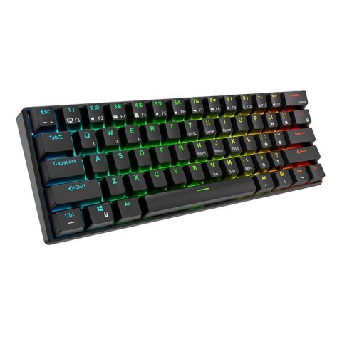 Klawiatura mechaniczna ROYAL KLUDGE RK61 red switch (czarna)