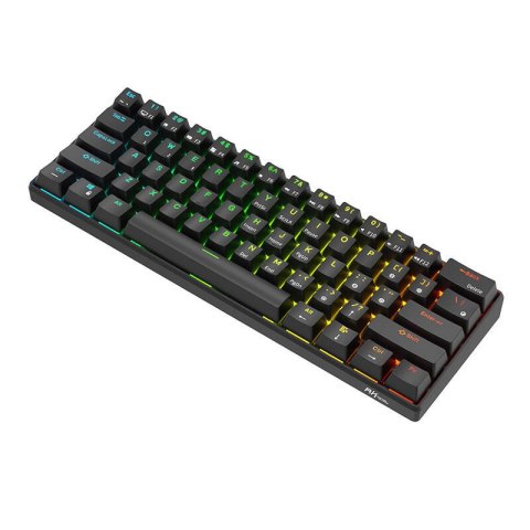 Klawiatura mechaniczna ROYAL KLUDGE RK61 red switch (czarna)