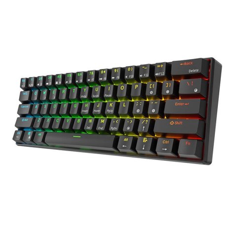 Klawiatura mechaniczna ROYAL KLUDGE RK61 red switch (czarna)