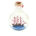 Statek w butelce Rafandynka - dekoracja marynistyczna - MA2012