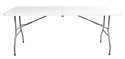 Stół cateringowy składany BUFET WHITE 200x90 cm