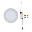Panel LED V-TAC premium downlight 12W okrągły fi170 VT-1207 4000K 1160lm