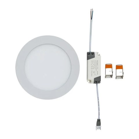 Panel LED V-TAC premium downlight 12W okrągły fi170 VT-1207 4000K 1160lm