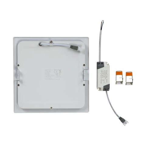 Panel LED V-TAC premium downlight 18W kwadrat 225x225 VT-1807 6400K 1400lm