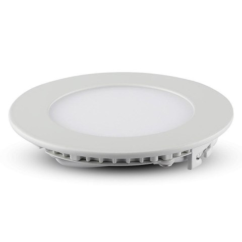 Panel LED V-TAC premium downlight 6W okrągły fi120 VT-607 2700K 490lm