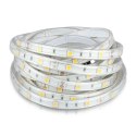 Taśma LED V-TAC 12V SMD5050 150LED IP65 rękaw 6W/m VT-5050 30-IP65-N 3000K 500lm