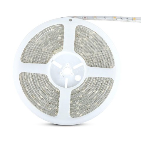 Taśma LED V-TAC 12V SMD5050 150LED IP65 rękaw 6W/m VT-5050 30-IP65-N 3000K 500lm