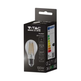 Żarówka LED V-TAC 12W filament E27 A60 VT-2133 3000K 1521lm