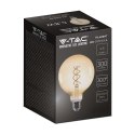 Żarówka LED V-TAC 4,8W filament E27 kula glob G125 bursztyn 125x173mm VT-2085 2200K 300lm